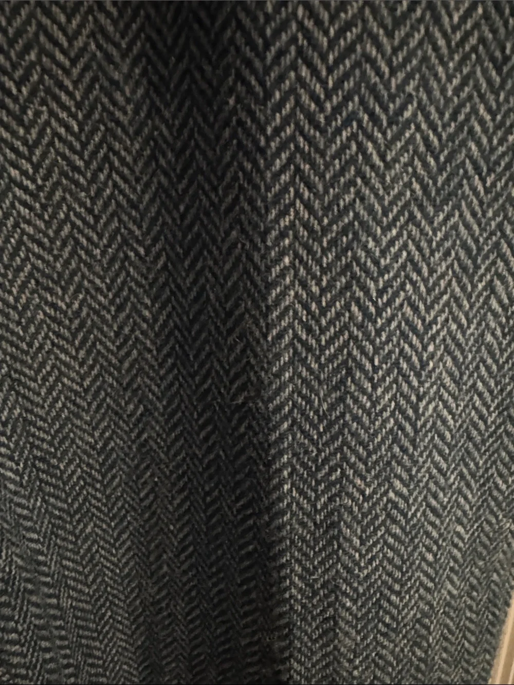 Chadwicks Wool Lined Teal Herringbone Dress Pants